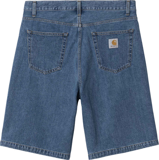  Carhartt Wip Landon Short Blue Heavy Stone Wash Uomo Blueheavystonewash