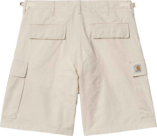  Carhartt Wip Shorts Alan Cargo Short Cotton Linen Natural Rinsed Uomo Naturalrinsed