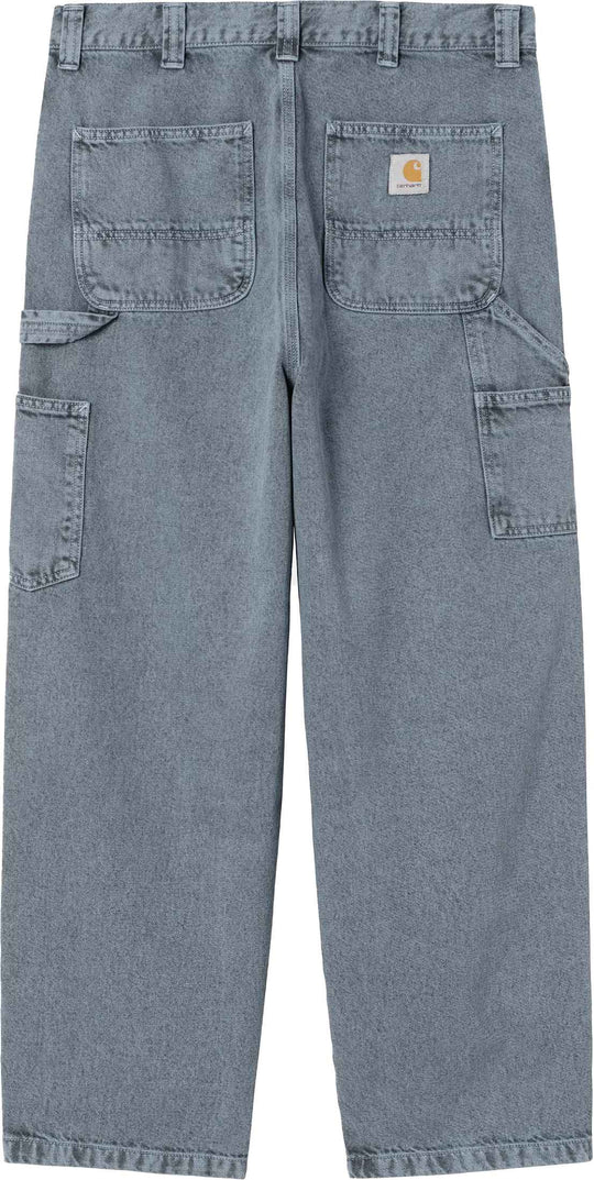  Carhartt Wip Jeans Og Single Knee Pant Black Blue Fog Garment Dyed Uomo Blackbluefoggarmentdyed