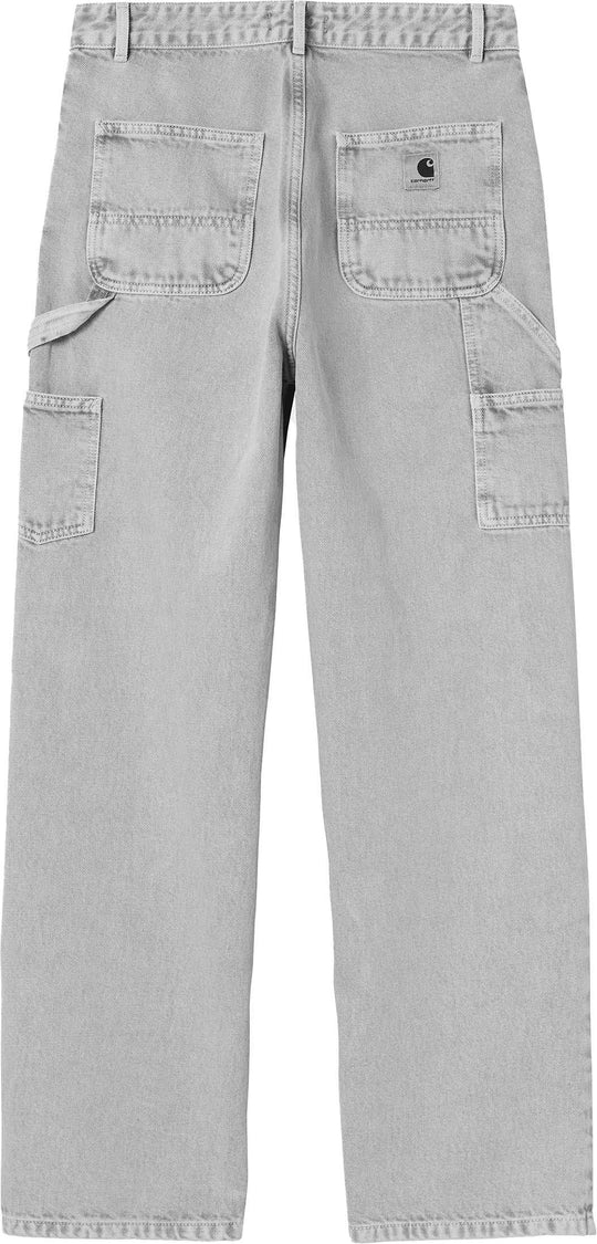  Carhartt Wip Jeans W Pierce Pant Straight Black Chalk Wash Donna Blackchalkwash