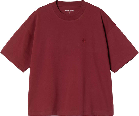  Carhartt Wip T-shirt W Ss Chester T-shirt Scarlet Donna