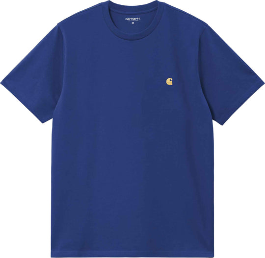 Carhartt Wip T-shirt Ss Chase T-shirt Wolfsbane Gold Uomo Wolfsbanegold