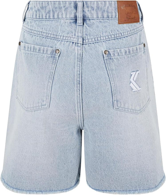  Karl Kani Shorts Og Slit Denim Shorts Light Blue Lightblue