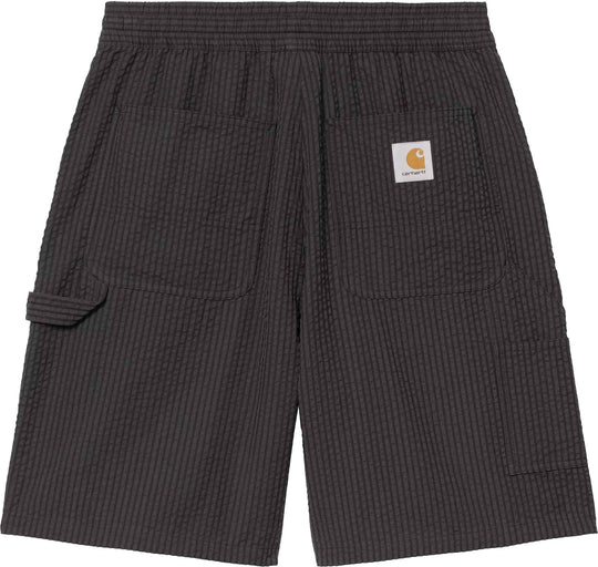  Carhartt Wip Short Toland Short Stripe Black Uomo Tolandstripeblack