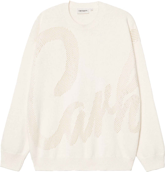  Carhartt Wip Maglione Women Perla Sweater Natural Donna