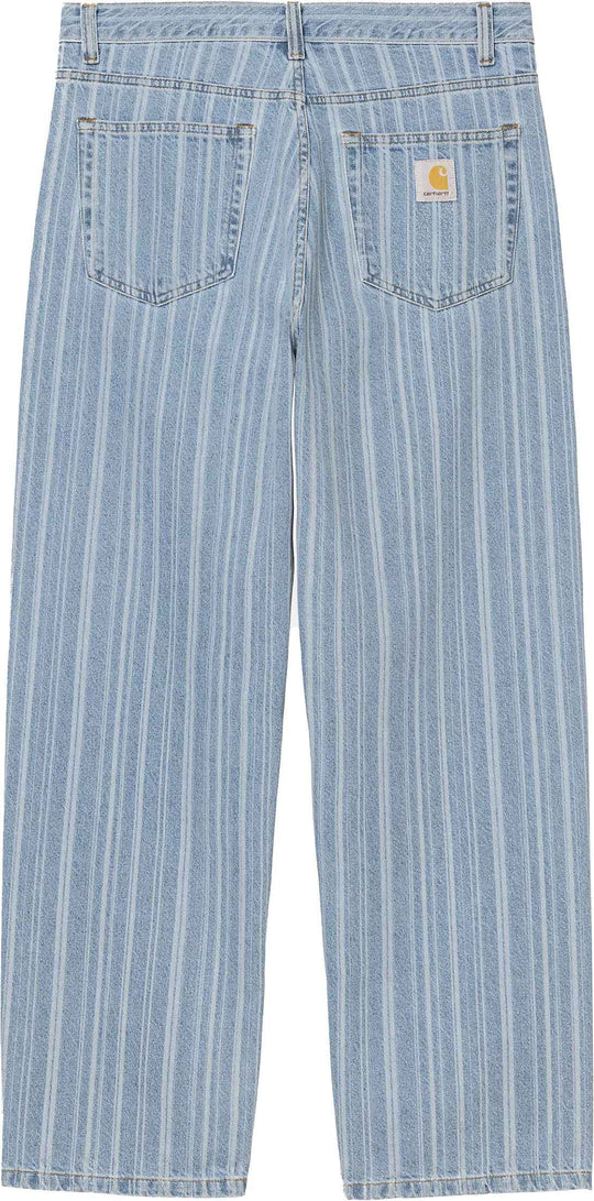  Carhartt Wip Pantalone Rylan Pant Rylan Stripe Blue Stone Bleached Uomo Rylanstripebluestonebleached