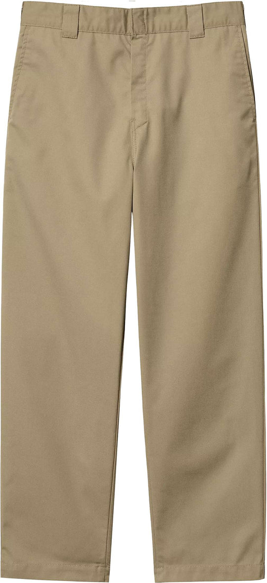  Carahrtt Wip Pantaloni Craft Pant Black Leather Rinsed Carhartt Wip Uomo Leatherrinsed