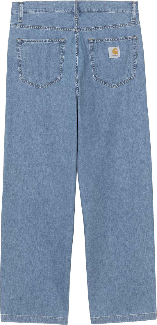  Carhartt Wip Pantaloni Lucas Pant Blue Bleached Uomo Bluebleached