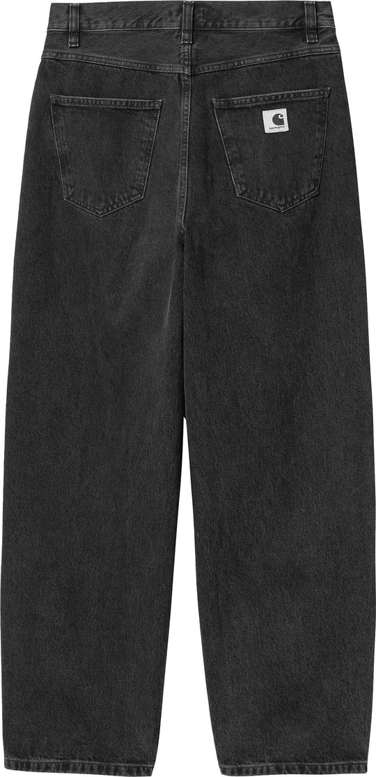  Carhartt Wip Jeans Women Brandon Pant Black Stone Washed Donna Blackstonewashed