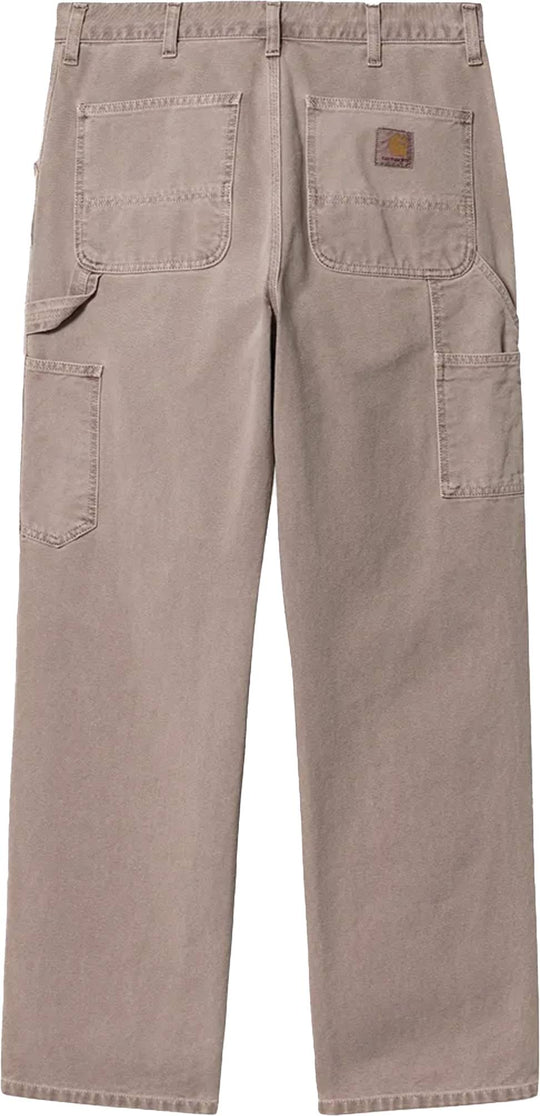  Carhartt Wip Jeans Single Knee Pant Dusty H Brown Chalk Wash Uomo Dustyhbrownchalkwash