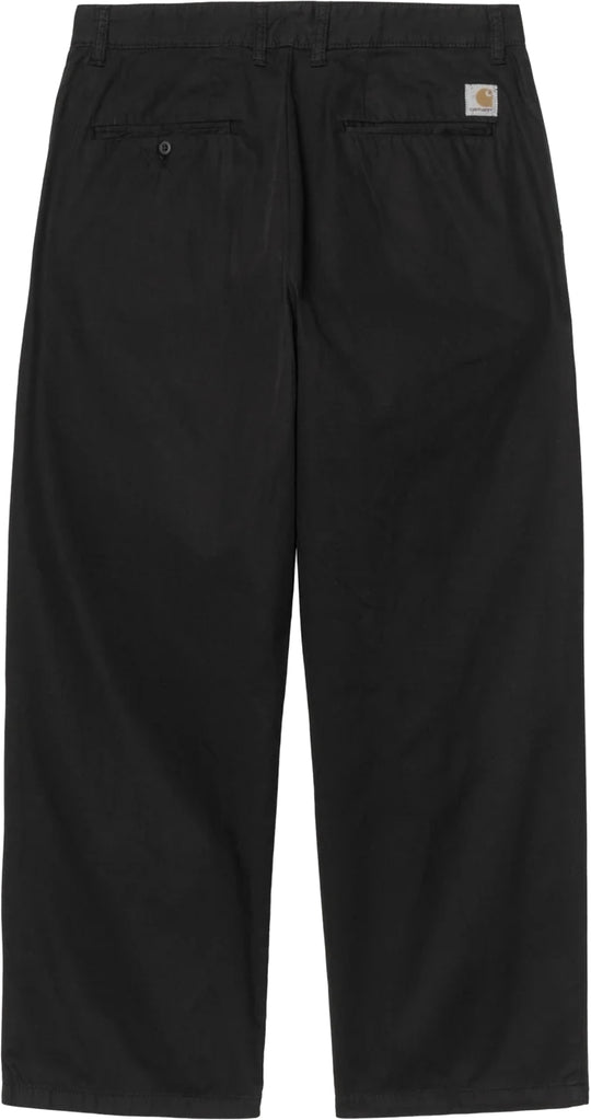  Carhartt Wip Pantaloni Evan Pant Black Garment Dyed Uomo Blackgarmentdyed