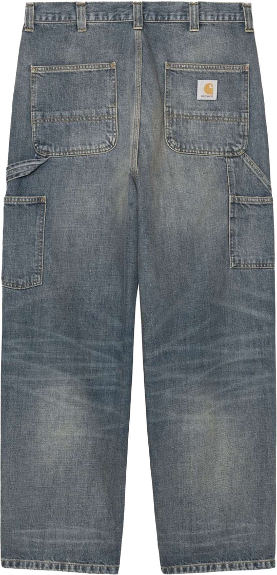  Carhartt Wip Jeans Og Single Knee Pant Blue Worn Used Wash Uomo Bluewornusedwash