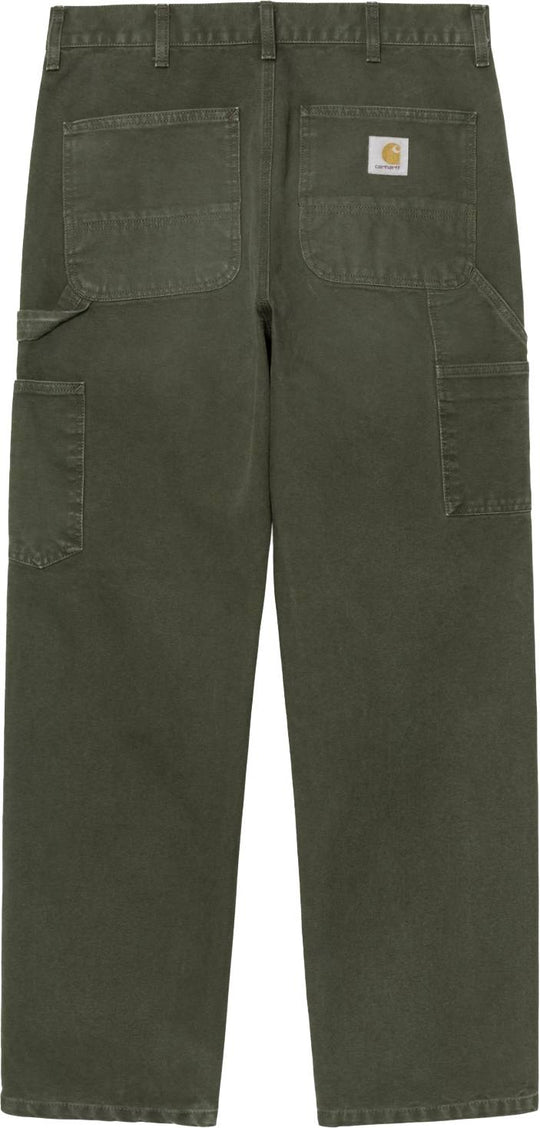  Carhartt Wip Patalone Single Knee Pant Oliver Stone Canvas L32 Uomo Olivestonecanvas