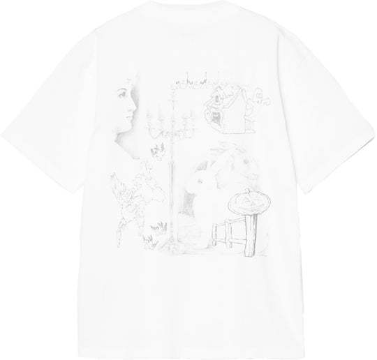 Carhartt Wip T-shirt Women Ss Okniceok T-shirt White Donna