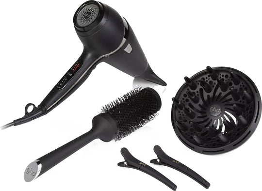  Ghd Set Asciugacapelli Air Kit Professional Black Donna