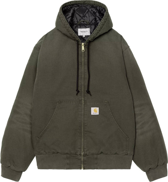  Carhartt Wip Giacca Og Active Jacket Olive Stone Canvas Uomo Olivestonecanvas