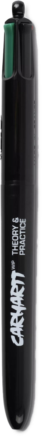  Carhartt Wip Penna Theory And Practice 4-color Ba Ii Pen Black White Uomo