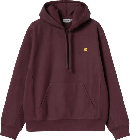  Carhartt Wip Felpa Hooded American Script Sweat Rondo Uomo