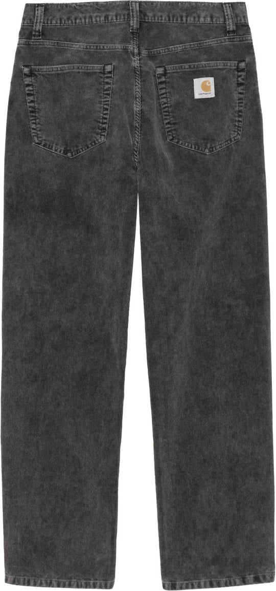  Carhartt Wip Pantalone Aaron Pant Black Dusky Washed Uomo Blackdustywashed