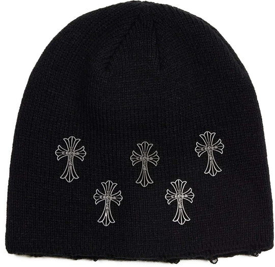 Acupuncture Cuffia Cross Over Beanie Black Uomo