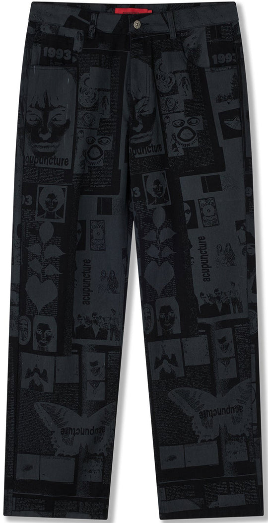  Acupuncture Jeans Manifesto Denim Dark Grey Uomo Darkgrey