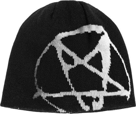  Wasted Paris Cuffia Wasted Curse Reversible Brown Beanie Black Uomo