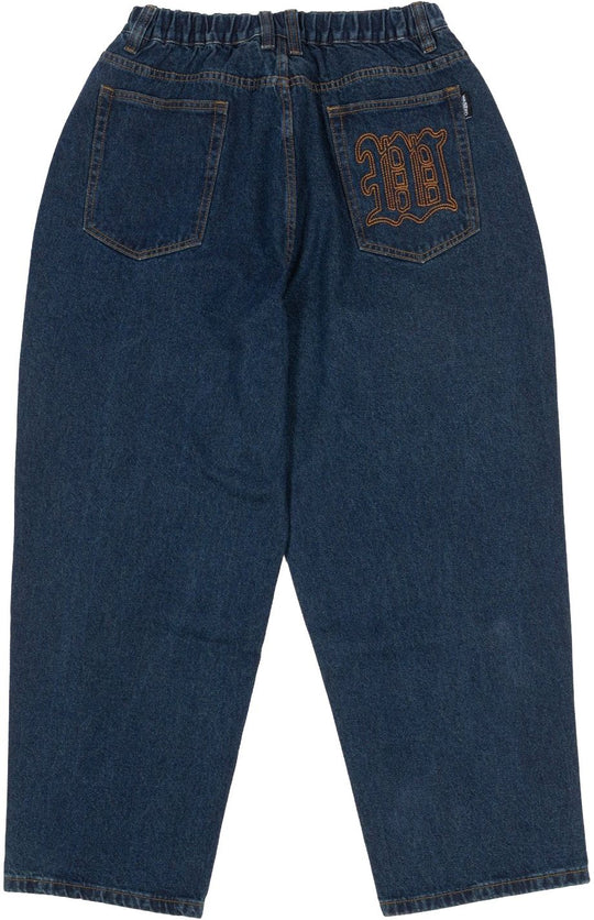  Wasted Paris Pantaloni Signature Rod Pant Raw Blue Uomo Black