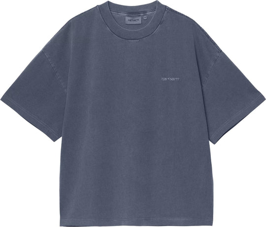  Carhartt Wip T-shirt Ss Benton T-shirt Jupiter Garment Dyed Uomo Jupitergarmentdyed