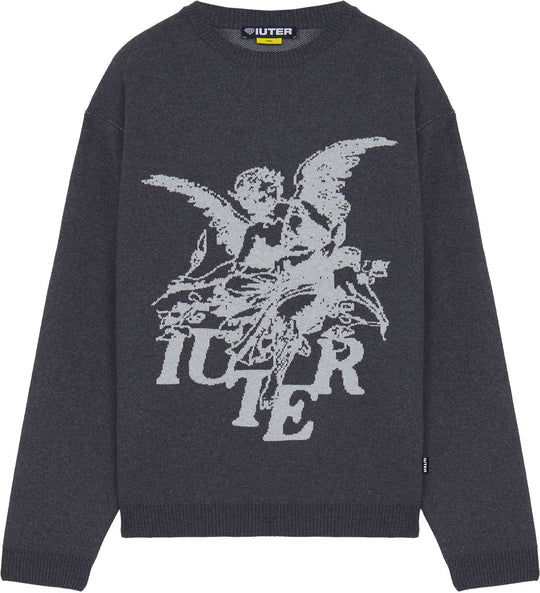  Iuter Maglione Angel Jumper Asphalt Uomo