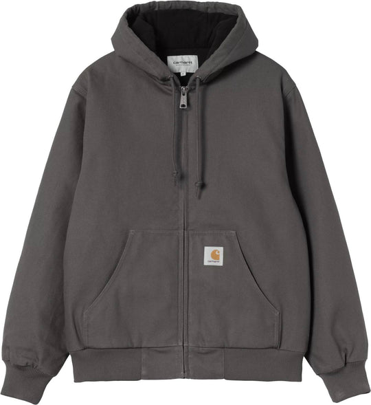  Carhartt Wip Giacca Og Active Jacket Graphite Stone Canvas Donna Graphitestonecanvas
