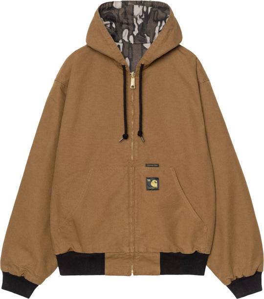  Carhartt Wip Giacca 50 Years Anniversary Og Active Jacket Canvas Hamilton Brown Camo Treb Rinsed Uomo Hamiltonbrowncamotrebrinsed