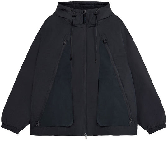  Woodbird Giacca Shoung Tech Jacket Black Uomo