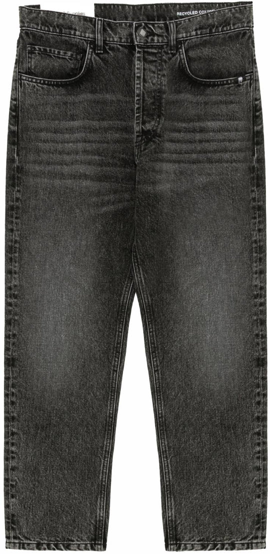 Amish Jeans Jeremiah Denim Black Wash Uomo Blackwashdenim