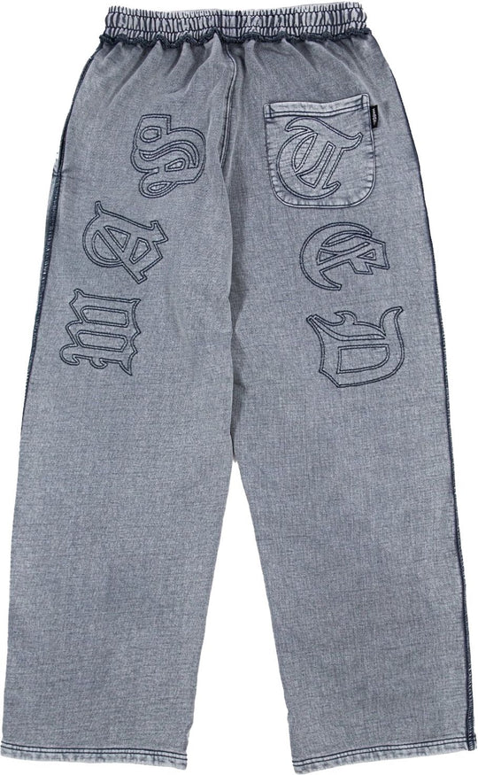  Wasted Paris Pantaloni Kingdom Curve Faded Jogging Faded Navy Uomo Fadednavy