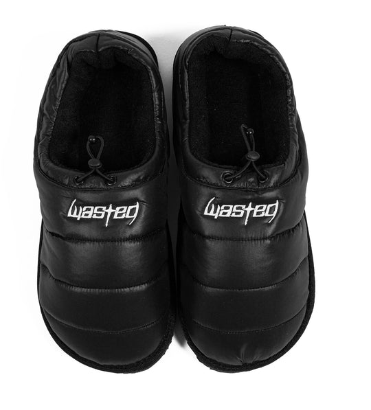  Wasted Paris Pantofole Blade Puffer Loafers Black Uomo