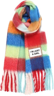  Verb To Do Sciarpa Maxi Scarf Im Just A Girl Fantasia Uomo