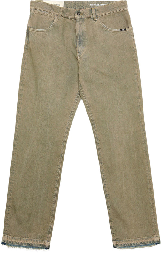  Amish Jeans James Recycled Denim Mud Overdyed Denim Uomo Mudoverdyeddenim