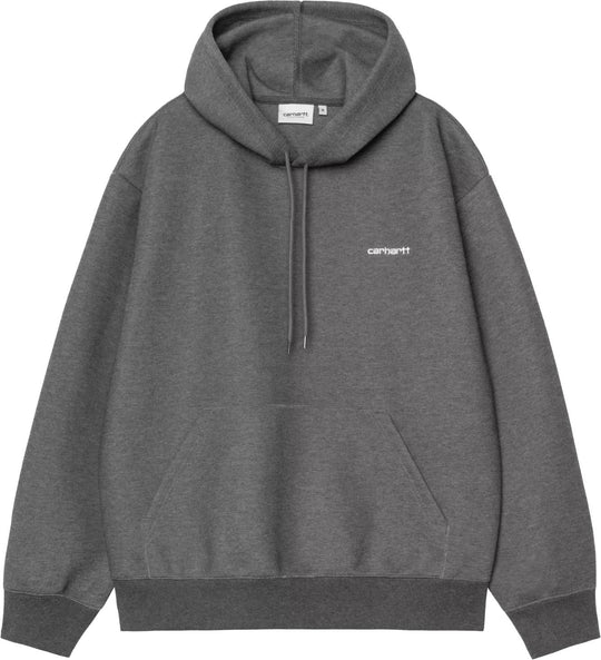  Carhartt Wip Felpa Alda Sweat Black White Uomo Blackwhite