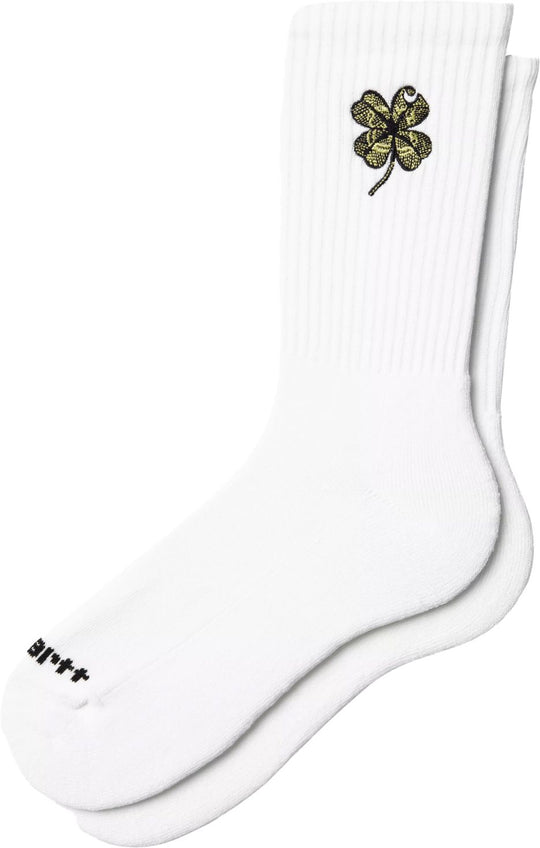  Carhartt Wip Calze Clover Socks White Uomo
