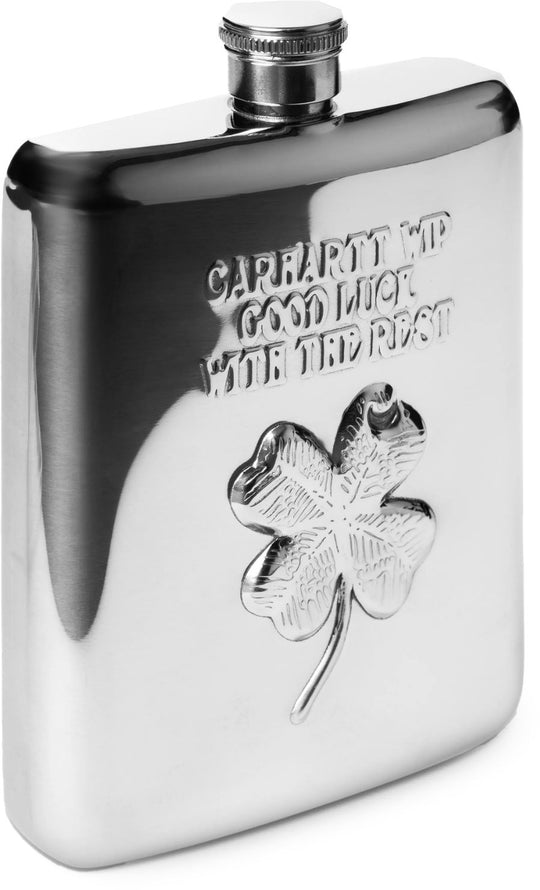  Carhartt Wip Clover Flask Silver Uomo