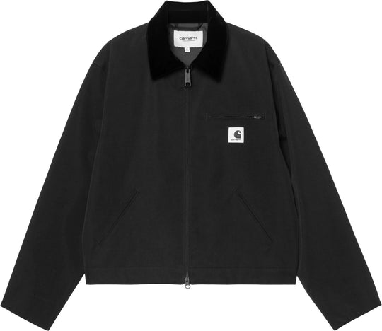  Carhartt Wip Giacca Women Newkirk Summer Jacket Black Black Donna