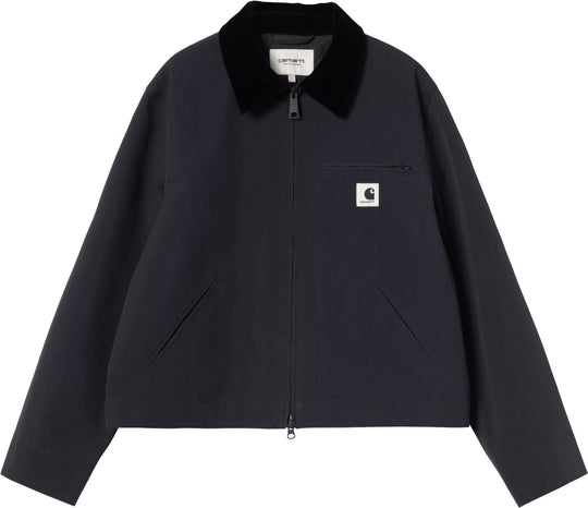  Carhartt Wip Giacca Women Newkirk Summer Jacket Deep Night Black Donna Deepnightblack