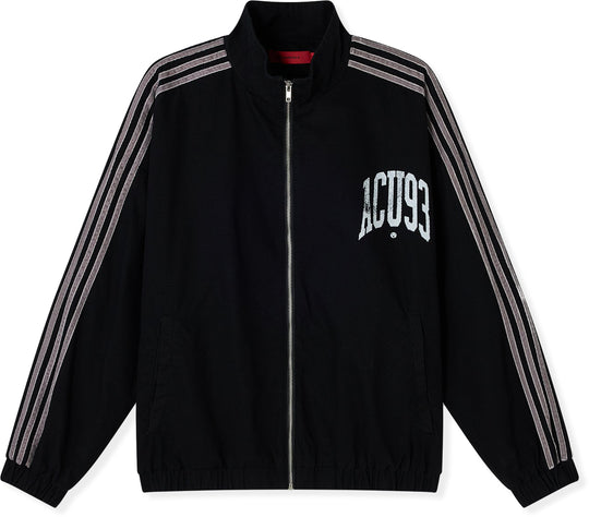  Acupuncture Giacca Sporty Jacket Washed Black Uomo