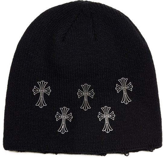 Acupuncture Cuffia Cross Over Beanie Black Uomo