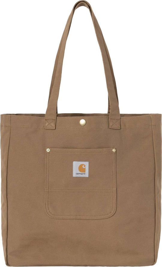  Carhartt Wip Borsa Bay Tote Hamilton Brown Rigid Donna Brownrigid
