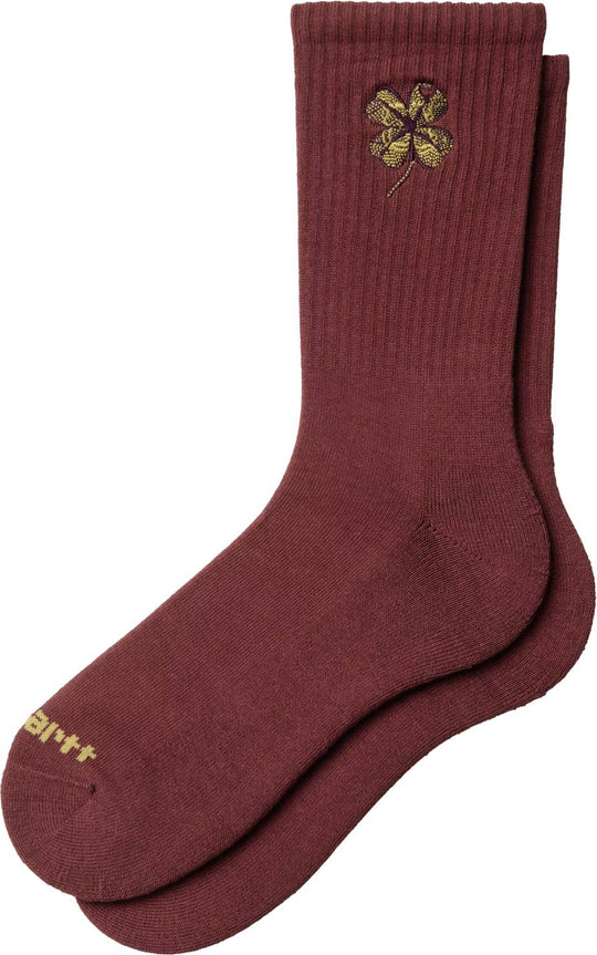  Carhartt Wip Calze Clover Socks Marsala Uomo