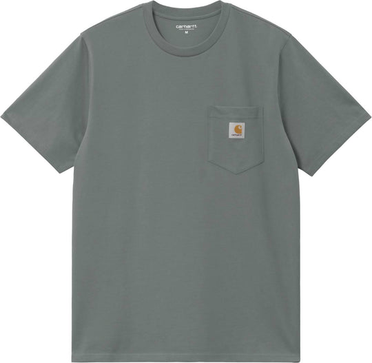  Carhartt Wip T-shirt S/s Pocket Tee Velvet Green Uomo Velvetgreen