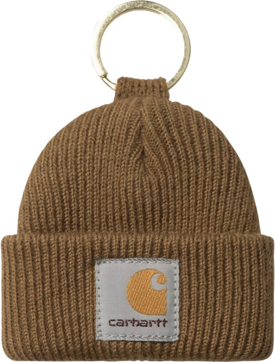  Carhartt Wip Portachiavi Mini Watch Hat Keychain Hamilton Brown Uomo Hamiltonbrown