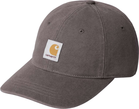  Carhartt Wip Cappello Canvas Cap Shale Stone Canvas Uomo Shalestonewashed