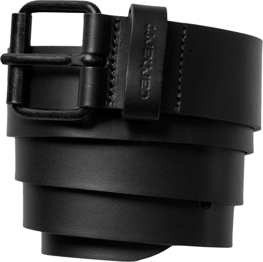  Carhartt Wip Cinta Script Belt Black Black Uomo